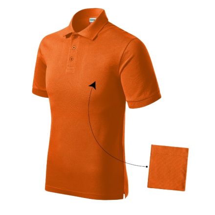 Resist Heavy Polo galléros póló férfi narancssárga 2XL