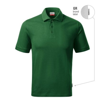 Resist Heavy Polo galléros póló férfi üvegzöld 06 (brand label) 2XL