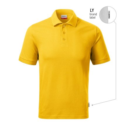 Resist Heavy Polo galléros póló férfi sárga 04 (brand label) 2XL