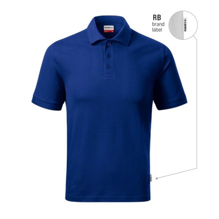 Resist Heavy Polo galléros póló férfi királykék (brand label) 2XL