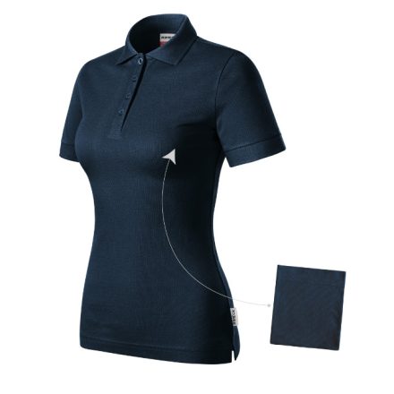 Resist Heavy Polo galléros póló női tengerészkék 2XL