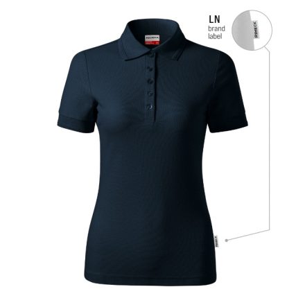Reserve galléros póló női tengerészkék 02 (brand label) M