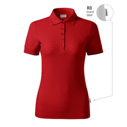 Reserve galléros póló női piros 07 (brand label) XL