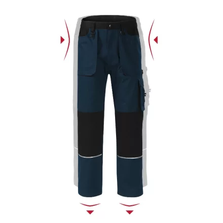 Logózott férfi munkanadrág Woody