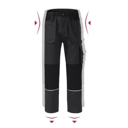 Logózott férfi munkanadrág Woody