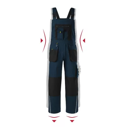 Logózott férfi kantáros munkanadrág Ranger