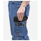 Logózott férfi farmer munkásnadrág Vertex