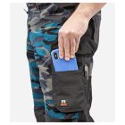 Logózott férfi munkásnadrág Vertex Camo