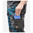 Logózott férfi munkásnadrág Vertex Camo