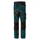 Logózott férfi munkásnadrág Vertex Camo