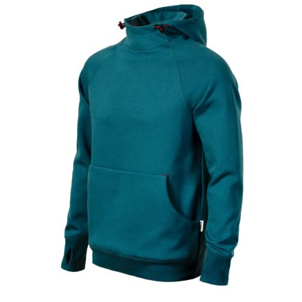 Vertex Hoodie felső férfi petrol kék M