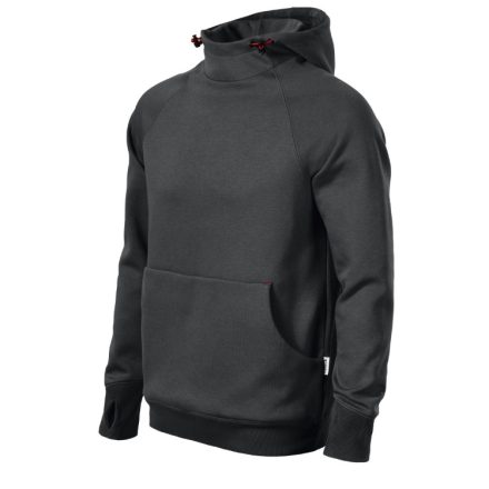 Vertex Hoodie felső férfi ébenszürke XL