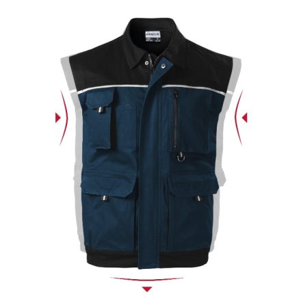 Woody munkamellény férfi - EMBLÉMÁZVA