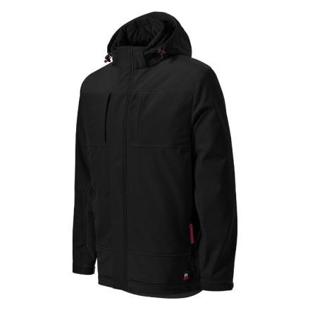 Vertex téli softshell kabát férfi fekete XL