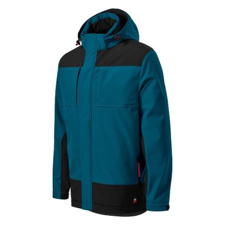 Vertex téli softshell kabát férfi petrol kék M