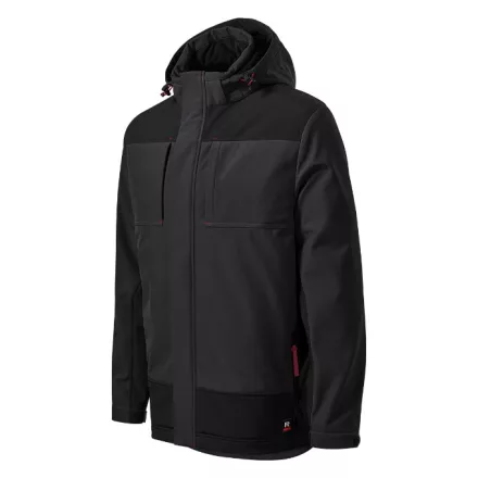 Vertex téli softshell kabát férfi - EMBLÉMÁZVA