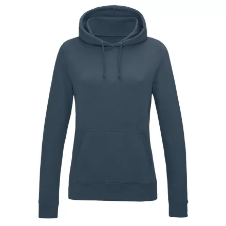 Logózott női kapucnis pulóver Just Hoods
