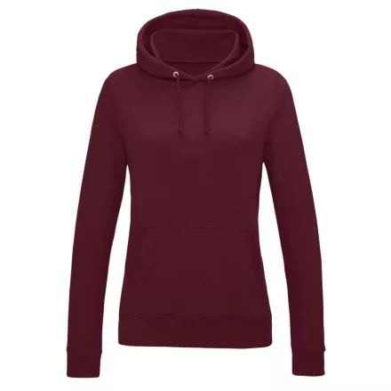 Logózott női kapucnis pulóver Just Hoods