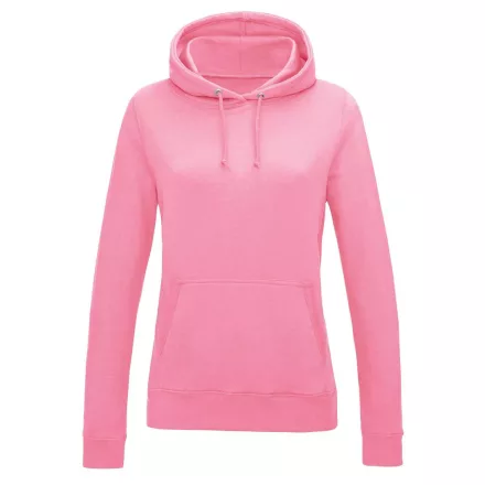 Logózott női kapucnis pulóver Just Hoods