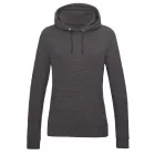 Logózott női kapucnis pulóver Just Hoods
