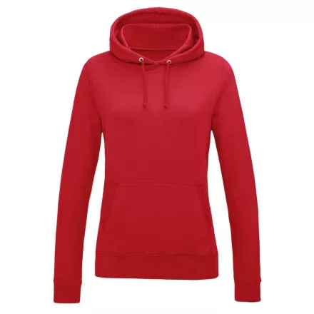 Logózott női kapucnis pulóver Just Hoods