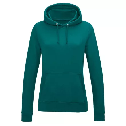 Logózott női kapucnis pulóver Just Hoods