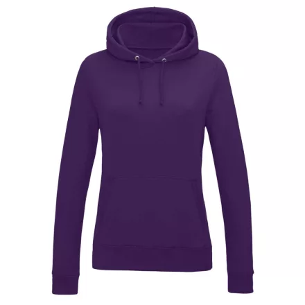 Logózott női kapucnis pulóver Just Hoods