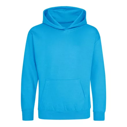 Logózott gyerek kapucnis pulóver Just Hoods
