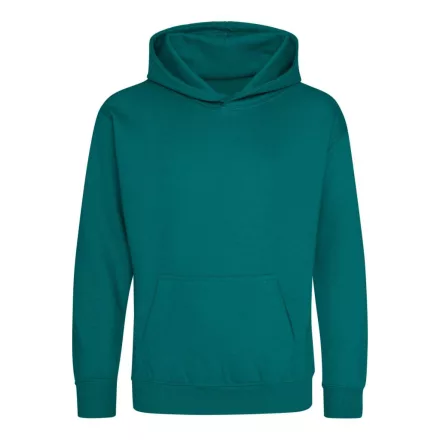 Logózott gyerek kapucnis pulóver Just Hoods