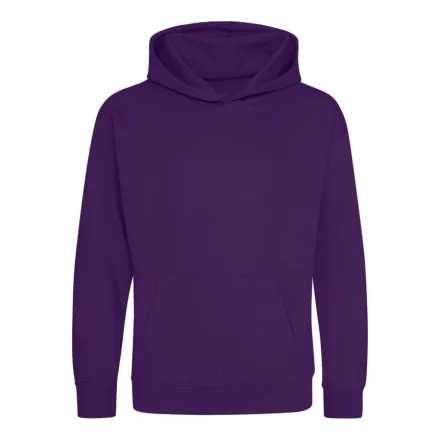 Logózott gyerek kapucnis pulóver Just Hoods
