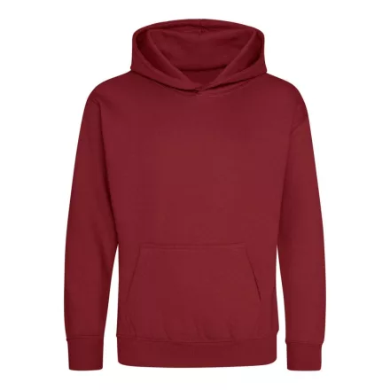 Logózott gyerek kapucnis pulóver Just Hoods