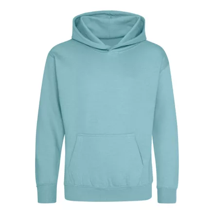 Logózott gyerek kapucnis pulóver Just Hoods