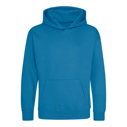Logózott gyerek kapucnis pulóver Just Hoods