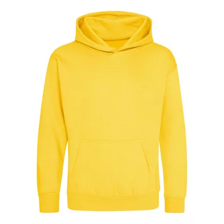 Logózott gyerek kapucnis pulóver Just Hoods