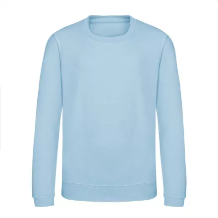 Logózott gyerek pulóver AWDIS