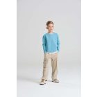 Logózott gyerek pulóver AWDIS