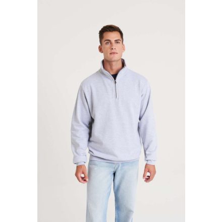 Just Hoods AWJH046 SOPHOMORE 1/4 ZIP SWEAT L