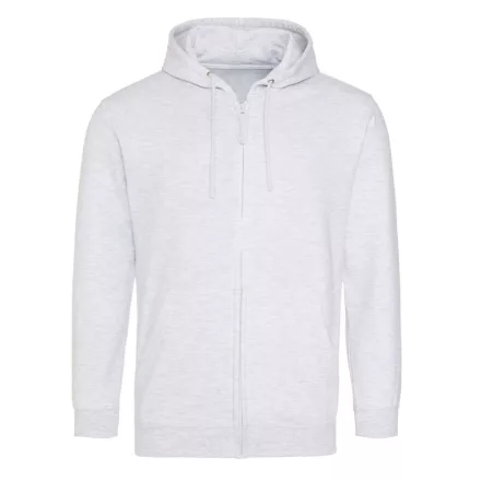 Logózott cipzáros, kapucnis pulóver Just Hoods