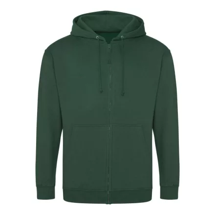 Logózott cipzáros, kapucnis pulóver Just Hoods
