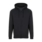 Logózott cipzáros, kapucnis pulóver Just Hoods