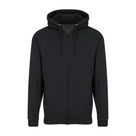 Logózott cipzáros, kapucnis pulóver Just Hoods