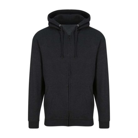 Logózott cipzáros, kapucnis pulóver Just Hoods