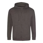 Logózott cipzáros, kapucnis pulóver Just Hoods