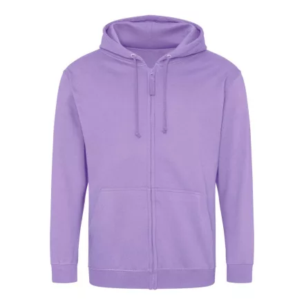 Logózott cipzáros, kapucnis pulóver Just Hoods