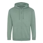 Logózott cipzáros, kapucnis pulóver Just Hoods