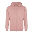 Logózott cipzáros, kapucnis pulóver Just Hoods