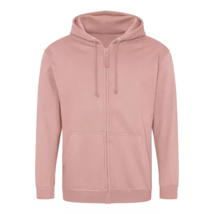 Logózott cipzáros, kapucnis pulóver Just Hoods