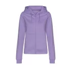 Logózott cipzáros, kapucnis női pulóver Just Hoods