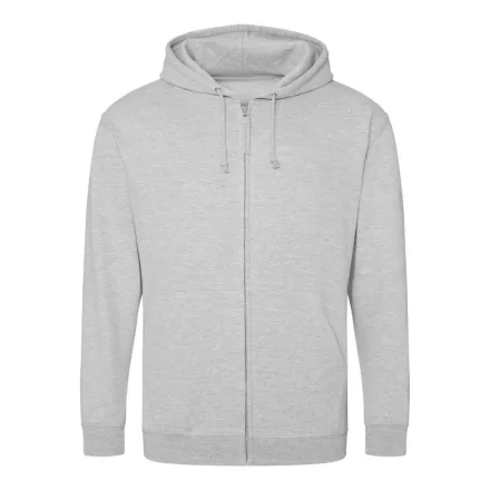 Logózott cipzáros, kapucnis pulóver Just Hoods