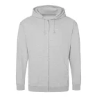Logózott cipzáros, kapucnis pulóver Just Hoods